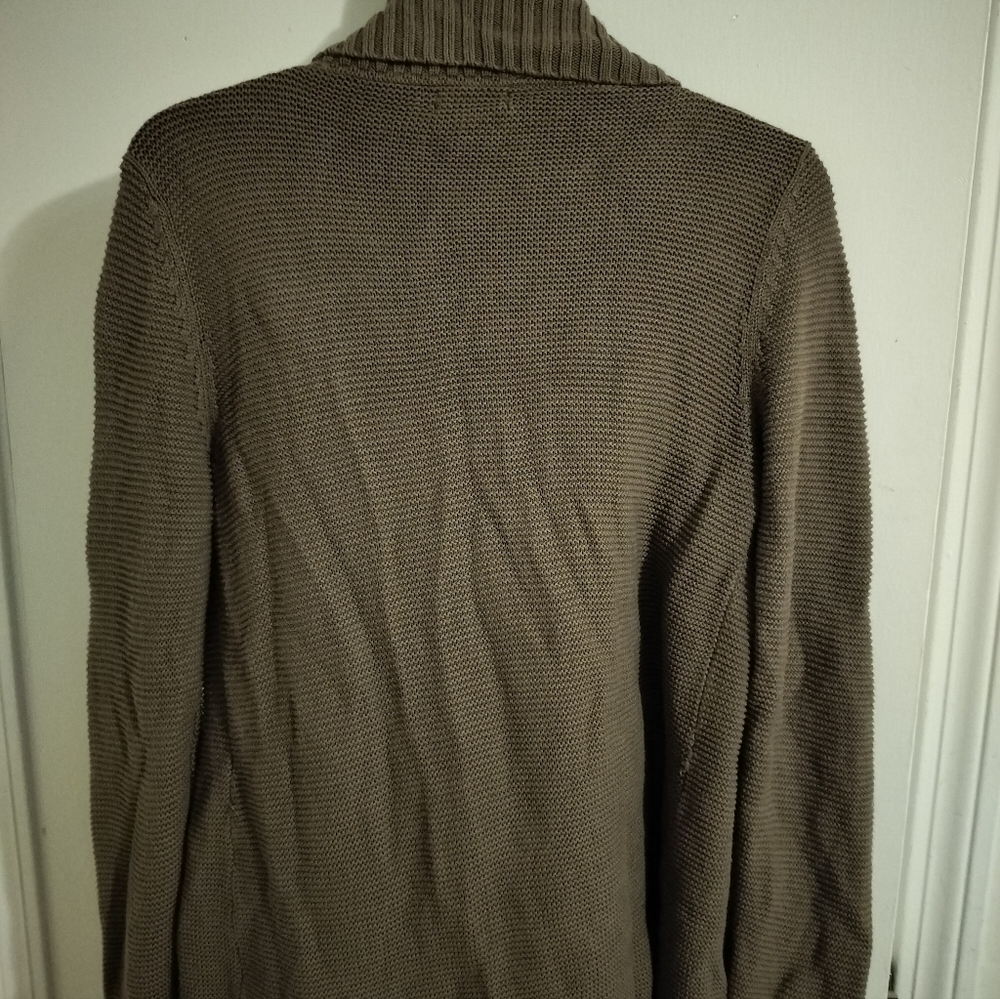 Vintage Calvin Klein Brown Knitted Cardigan Perfect Condition